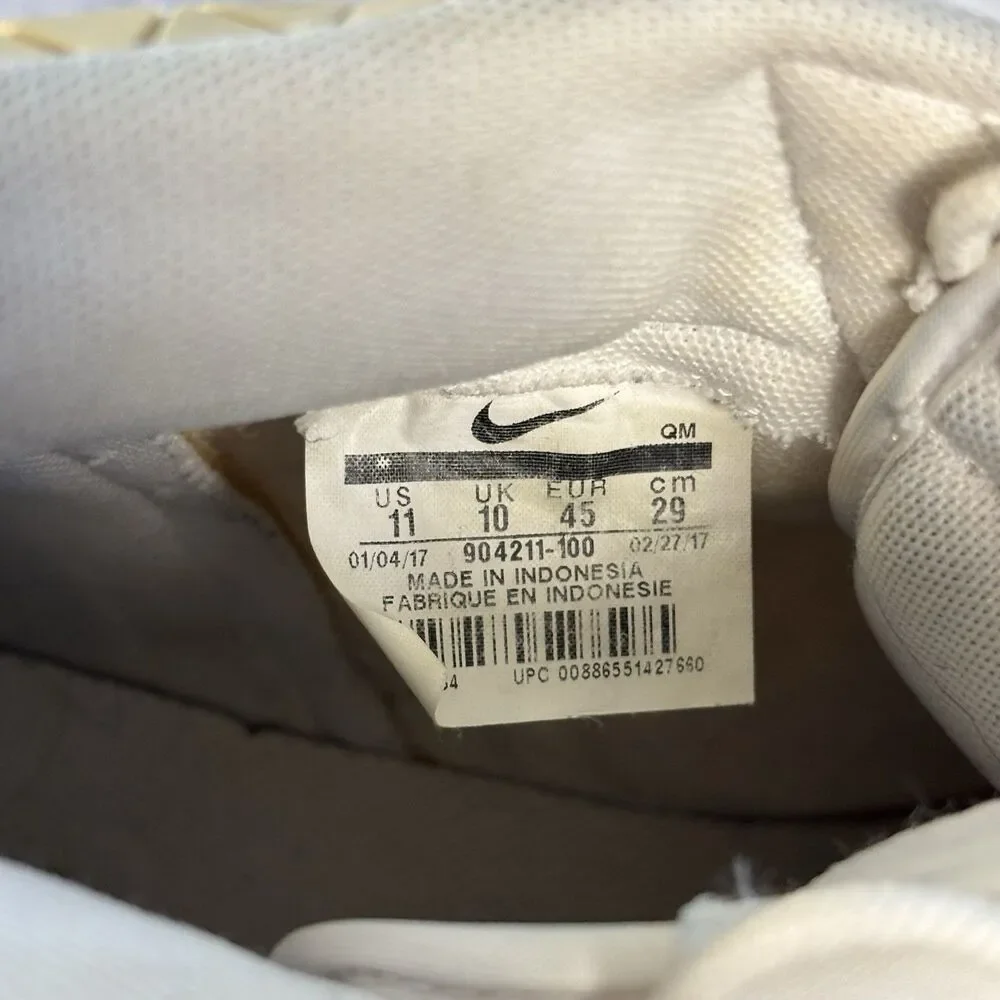 904211-100 - Mens 11 / Womens 12.5 - Nike Blazer Metric Mid Trainers Bone White